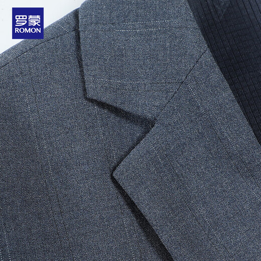 Luo Meng suit men's three-piece slim professional formal suit business groom's suit wedding dress men's suit