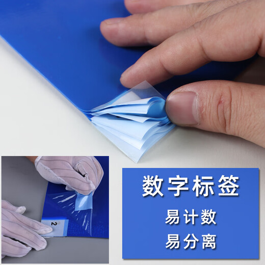 Aidier Dust Pad Static Clean Room Pedal Glue Pad Cleaner Blue 65*115cm (30 photos) KW067209