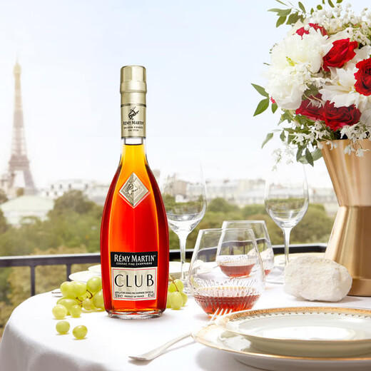 人头马（Remy Martin）CLUB 优质香槟区 干邑 白兰地 350mL 1瓶