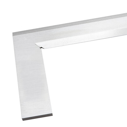Three-quantity high-precision stainless steel right-angle ruler 50-300mm knife-edge square ruler 90-degree angle ruler knife-edge turning ruler JD414 63*40mm