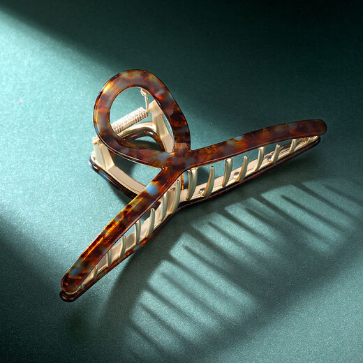 Chimera (CHIMERA) simple acetate plate shark clip high-end hairpin hair grab clip back head plate hair accessories headdress girl birthday gift