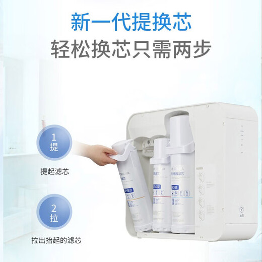 Qinyuan water purifier filter element official white whale pro series/Jingche series filter element is suitable for UR-S51246i UR-S51275 UR-S51276i UR-SX51270 1st level-composite filter element