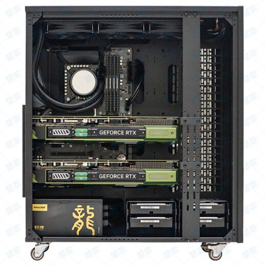 
Chu Fei AMD EPYC Xiaolong 5th Generation 384 Core Supports 5090/H100 DeepSeek Simulation/Finance Element Electromagnetic Computing Server Deep Learning Workstation Dual 9755 256 Core 512 Thread 2.7G 128G D5 Memory + R