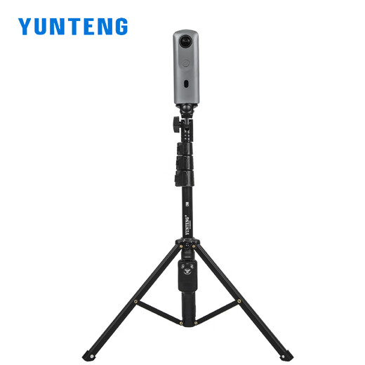 云腾（YUNTENG） 1388全景相机支架适用Ricoh理光ThetaZ1 360全景拍摄房产 1388自拍杆三脚架【1.3m】