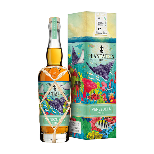 蔗园（Plantation）【原瓶进口】单一岛屿限量版海洋风格朗姆酒洋酒礼送佳选 委内瑞拉2010朗姆 700mL 礼盒装