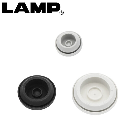 LAMP 日本世嘉智尼蓝普房车改装收纳设备穿线孔工业圆形线孔T-14757 黑色：T-1475716：一只