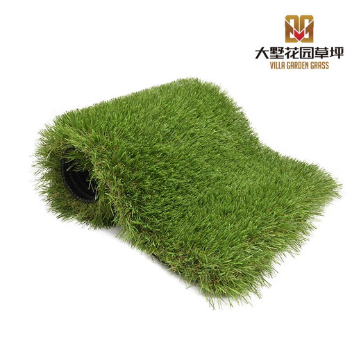 Co-create lawn household high-end villa courtyard lawn simulation outdoor yard fake lawn green insulated roof lawn artificial grass height 30mm villa series (1 square meter)