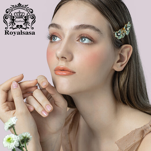 Royal sasa royal salsa hair accessories flower hairpin hair clip fashion ponytail clip spring clip horizontal clip headdress top clip jewelry