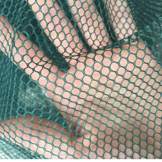 Warp knitted mesh cloth/fishing net cloth/fish tank isolation net/fish net bait bag cloth hexagonal mesh cloth black 2 mm mesh 2 meters wide