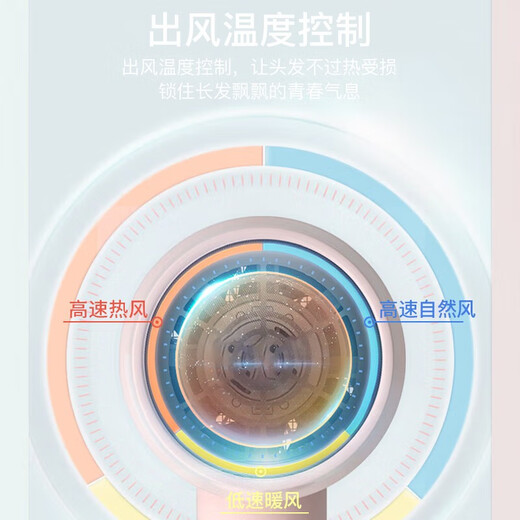 CONFU low-power home appliance hair dryer for student dormitory household small portable foldable hair dryer 3C certified constant temperature protection for boyfriend and girlfriend holiday birthday gift 1100W power ink green-3135