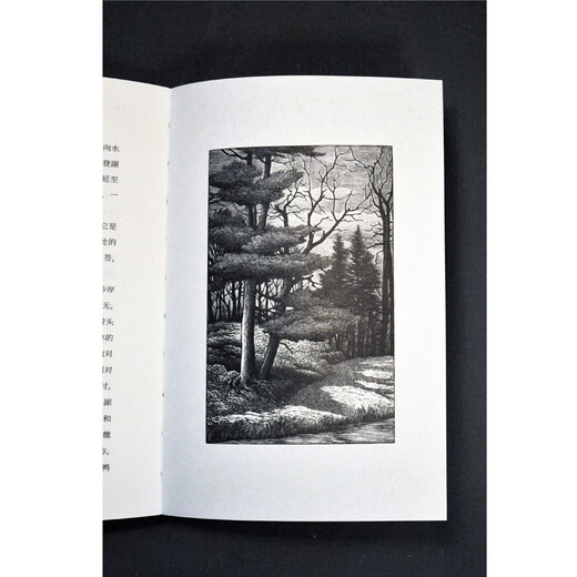 The Collected Works of Thoreau. Walden (Woodcut Illustrated Edition) Douban High Score Zhongze Translation, Authorized to Include Nearly 20 Classic Woodcut Illustrations, Fully Handmade Fabric Backbone Hardcover Collection
