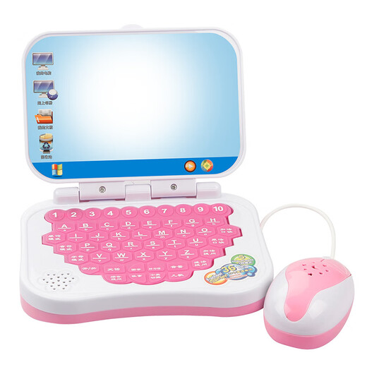
Story machine infant and young children Chinese and English learning machine small computer toy folding cartoon children's tablet early education machine light mouse learning machine blue pen