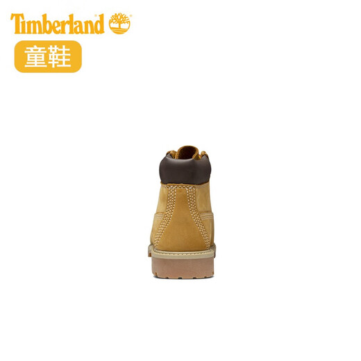 Timberland (Timberland) children's shoes, big yellow boots, Martin boots, high top, outdoor travel is large 12809W/wheat color, size 26