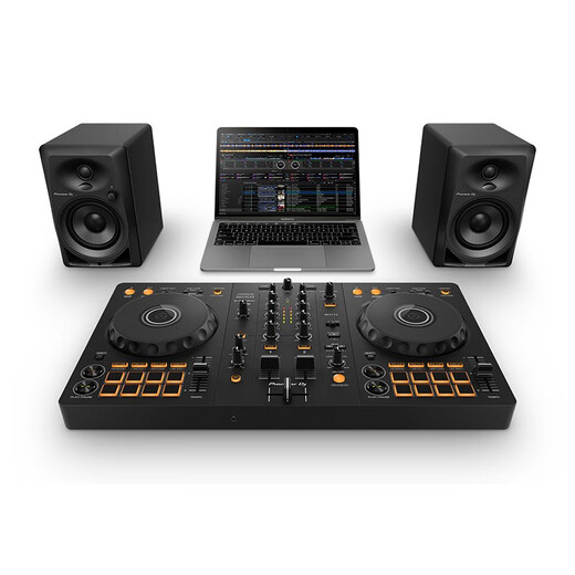 Pioneer DJ/AlphaTheta Pioneer DDJ-FLX4 FLX2 disc player novice entry set DJ live bar digital controller learning disc control DDJ-FLX4+HDJ-CUE1 headphones