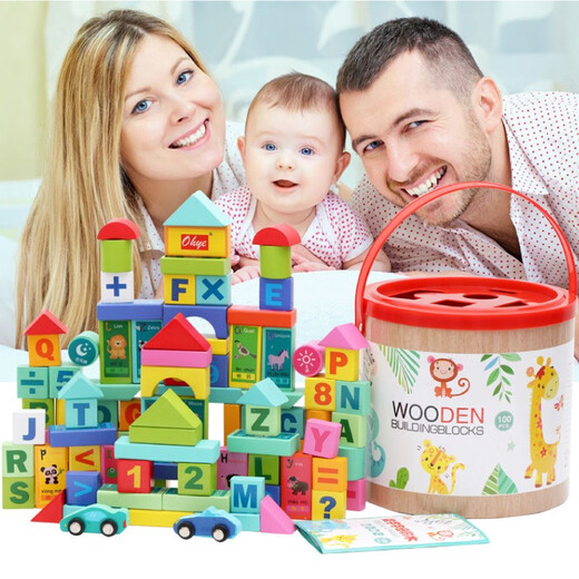 LEAUN BIG GRAIN ARCHITECT COMMECHESS PUBLIPS DIGITAL DIGITAL PUBLISSE ÉDUCATION PLUS ÉDUCATION BOTTE BLAINSEMENTS Assemblage Toys Toys 50 blocs (emballé)