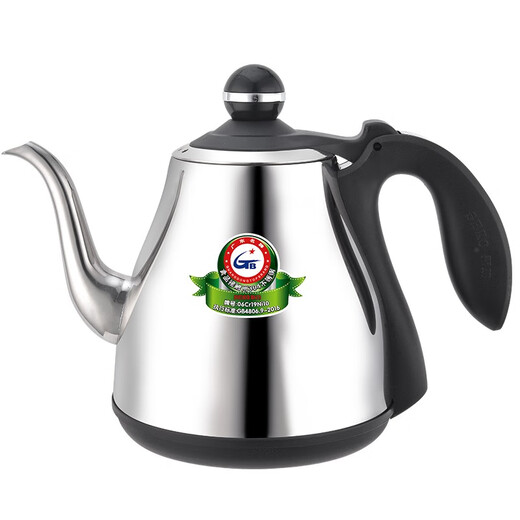 Nuevo trabajo (SEKO) Juego de té Health Electric Tapot 304 Accesorios de tetera eléctrica de acero inoxidable (sin base) Pot totalmente automática 701 Negro (aplicable a F90)