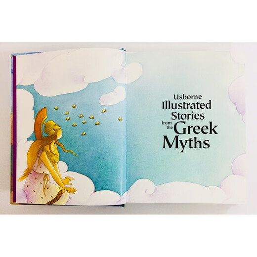 Ancient Greek Mythology Storybook English Original Picture Book Usborne Illustrated Stories Hardcover Illustrated Edition English Edition Sims, Lesley 9781409531678 Lens Reading Index 680L