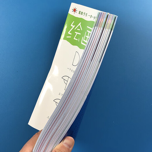 儿童绘画启蒙教材一步一步学画本 幼儿园初学者小孩涂鸦填色绘画册5-678岁宝宝零基础分步骤学画入门动物人物描线涂色画一年级小学生美术绘画启蒙涂涂画画 全套12册不含画笔