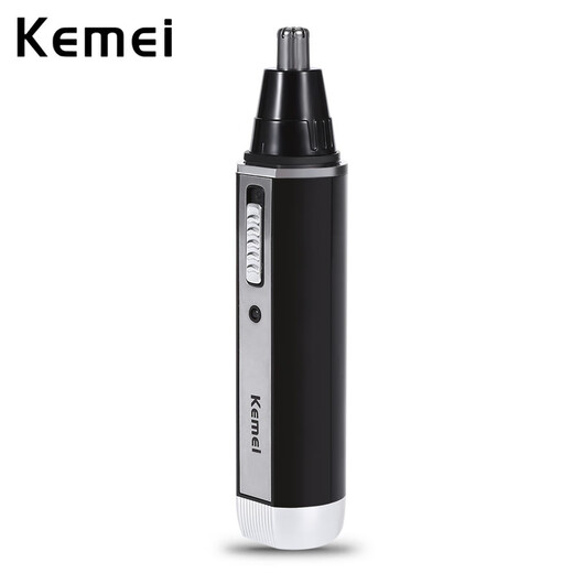 
Kemei electric nose hair device 4-in-1 rechargeable nose hair trimmer sideburn knife eyebrow cutter KM-6630 black