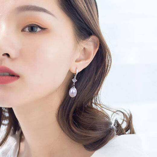 Yuelanshi Imitation Pearl Earrings Women's Long Style Earrings Fashion Earrings Bestie's Same Style Earrings 88 Long Imitation Pearl Earrings