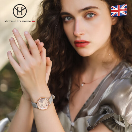 
VICTORIA HYDE Women's Watch Forest Fairy Tale Princess Style VH Women's Watch Cartoon Student Personal Quartz Watch Victoria Hyde Gifts Girls Grey VH1047F