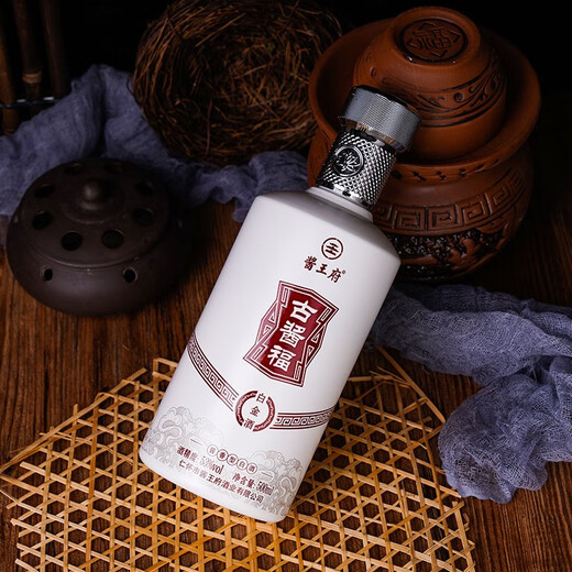 酱王府 古酱福白金酒贵州酱香型白酒【单瓶】500ml