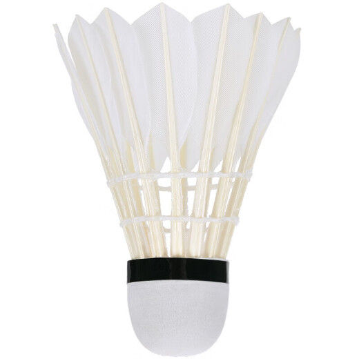 Double Happiness (DHS) Badminton 402 Super Durable King Training Competition Goose Feather 12 Pack