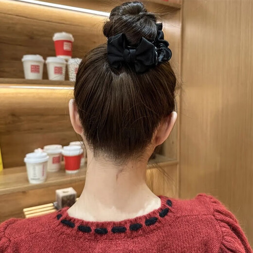 Xiang Wan hairpin with ball hair stuck in the fugitive princess bow tie clip female sweet style ball head artifact high-end hairpin