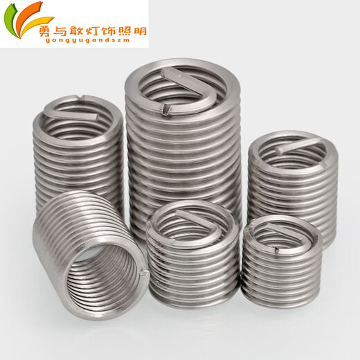 Junmo 304 stainless steel thread sleeve thread protection braces screw sleeve wire braces braces M2M25M4M5M6M8M M10*1 point 5*1 point 5D5 pieces overall length 15mm