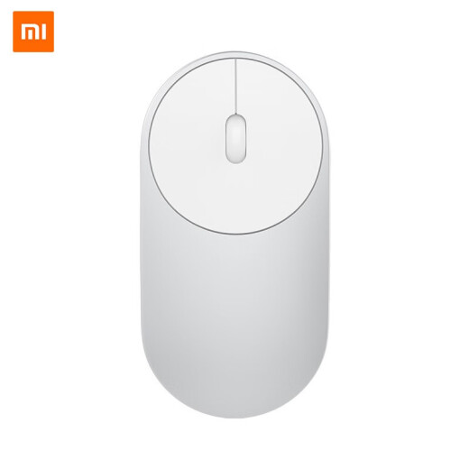 Xiaomi Portable Mouse Wireless Bluetooth 4.0 Boys and Girls Home Laptop Office Mouse Silver