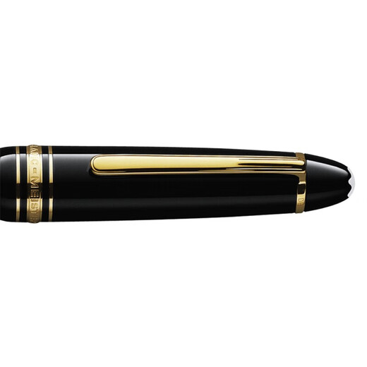 万宝龙（MONTBLANC）男士镀金钢笔大班系列146钢笔活塞墨水笔 13660/132459 金色 F尖