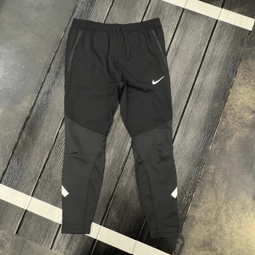 Nike (NIKE) autumn and winter men's running exercise training plus velvet tight knitted trousers DV9275-010 DV9275-010 Size is small 2XL