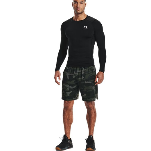 UNDERARMOUR HeatGear Armor men's training sports long-sleeved tights 1361524 black 001 L