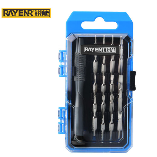 Ruineng screwdriver set 21-piece multi-functional precision maintenance electronic screwdriver set NR0046