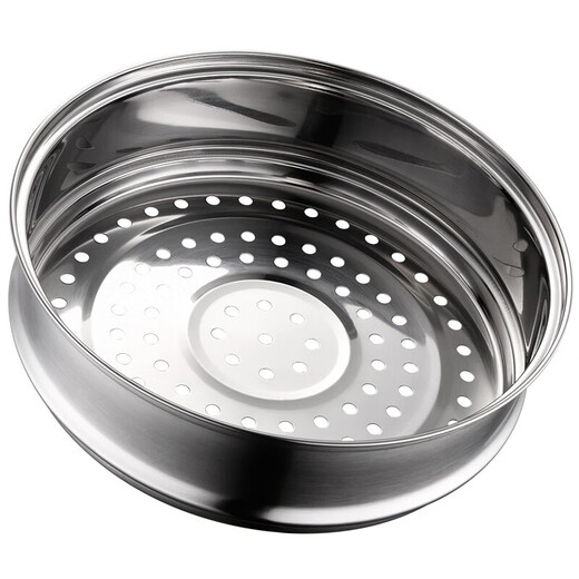 ASD milk pot steamer steamer 304 stainless steel 18CM household steamer steamer grate steamer with heightened style ZS18Z1WG
