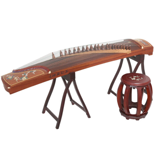 Dunhuang [Nuevo producto] Guzheng 694L Serie de caoba Shell Talling Grading Instrumentos musicales Guzheng Double Doce 618 694LC-C Summer Cloud Imagen