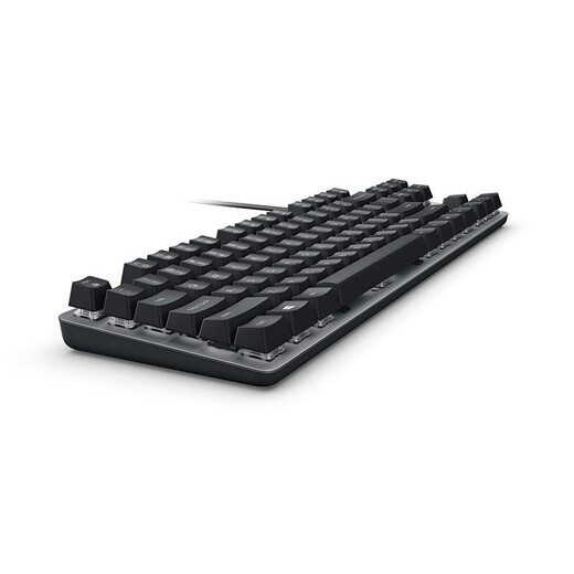 罗技（Logitech）K835有线机械键盘 游戏办公商务外设 TTC轴 84键 黑色 红轴