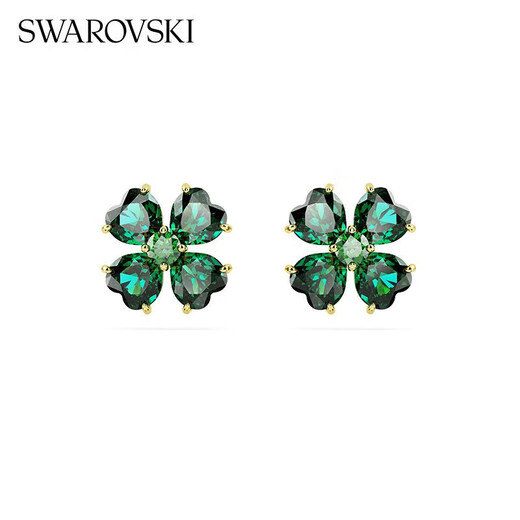 Swarovski IDYLLIA lucky four-leaf clover earrings women's earrings birthday gift for women 5666236