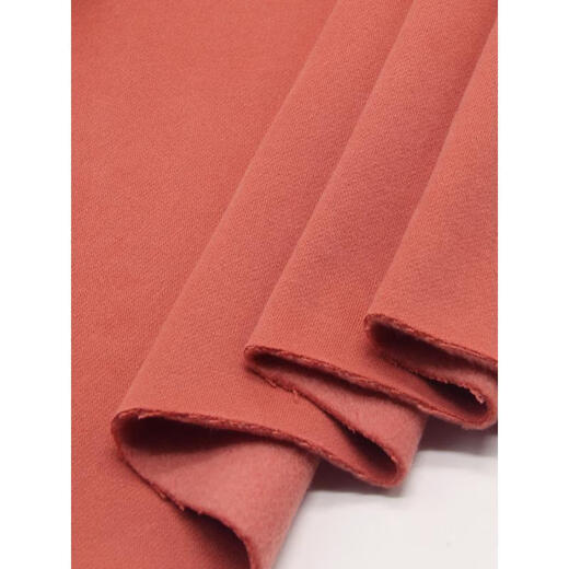 Youchuang thickened cotton knitted fabric fleece warm pure cotton plus fleece autumn and winter suit sweatshirt clothing fabric rice price blue gray