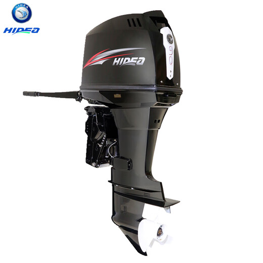 Hai's outboard propeller, assault boat, kayak motor, thickened inflatable boat, fishing boat, external gasoline engine, 2-stroke 5 horsepower, 12L external fuel tank