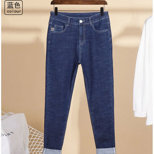 Vêtements pour femmes de direction simple 200 Jin [Jin équivaut à 0,5 kg] Mat sœur mm des jambes épaisses, taille élevée, haut élastique élastique et polyvalent noir de neuf points pour femmes, gris 9906 gris, bonne élasticité et qualité 5xl, taille moyenne 190-220 jin [Jin est égal à 0,5 kg]