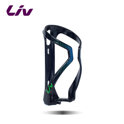 Liv Melody open water bottle cage bicycle mountain bike road bike equipment (free screws) black/fish scale blue