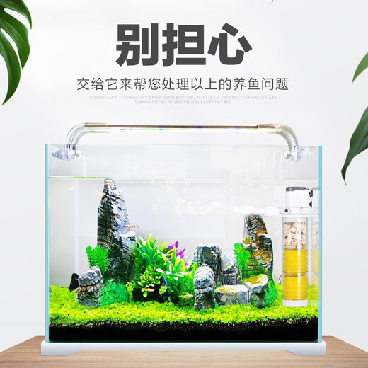 SOBO鱼缸过滤器三合一潜水增氧泵水族箱内置过滤净水氧气泵循环抽水泵 WP-3300B 25瓦+3块替换棉+滤材