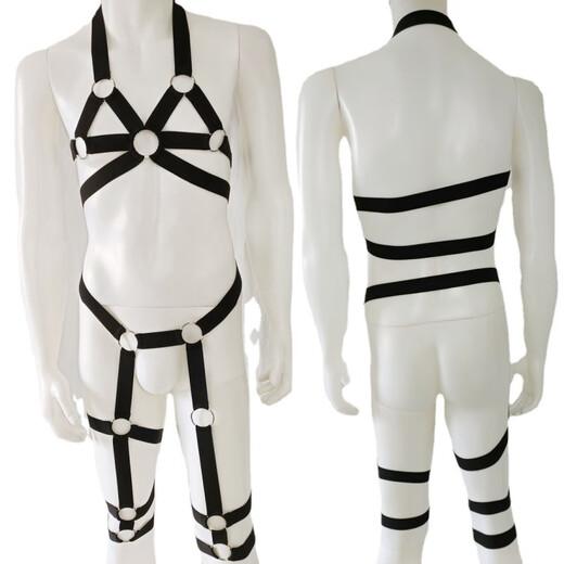 Men's performance clothing, gay men's sexy underwear, sexy underwear, thong, white, one size fits all