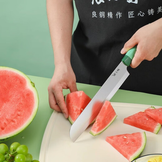 Zhang Xiaoquan melon knife fruit knife watermelon knife bread knife cutting watermelon knife kitchen household cutting cantaloupe knife paring knife extended melon fruit knife + knife set