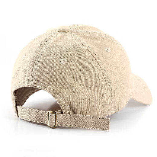 Baisiteng Hats Men's and Women's Peaked Cap Soft Top Trendy Versatile Outdoor Baseball Cap Student Couple Hat Women's Fashion Simple Sun Hat Spring and Autumn New Product Four Seasons Fishing Sun Hat Soft Top Beige Adjustable