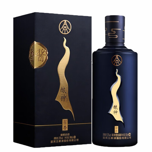 Wuliang Luzhou Wuliangye Yibin General Factory Liquor Maotai Flavor Grain Liquor Banquet Business New Year Gift Box Full Box 53 Degree 500mL 1 Bottle Niangshen