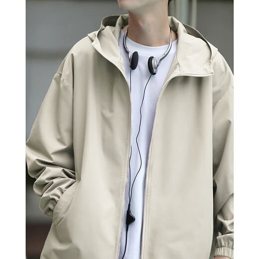 OEMG Japanese black samurai jacket tops for men and women cityboy spring, autumn and summer assault style jackets American work clothes black XL recommended 125-140Jin Jin equals 0.5 kg