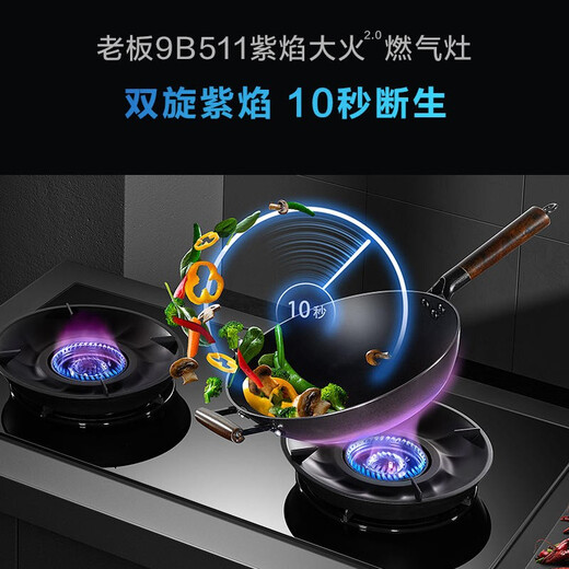 Robam Boss 5008-U1/5009S/5010S/7765-U1M/5925S/5068S Двойной ультра-тонкий вытяжка в ближнем ходе 5009S+9B511 дымовая печь 5,2 кВт