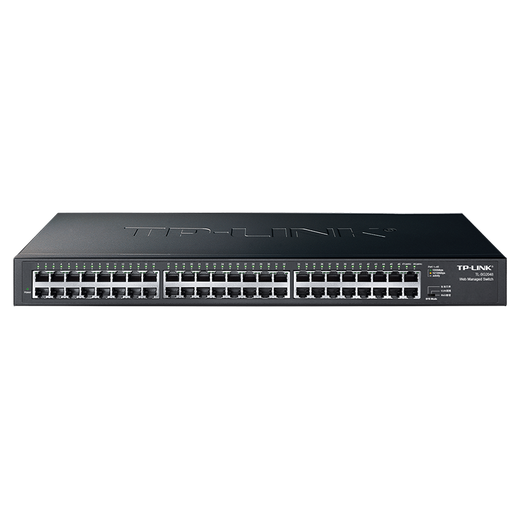 普联现货 TP-LINK TL-SG1048 48口全千兆交换机机架式监控摄像头交换机 TL-SG1048 48口全千兆机架型交换机
